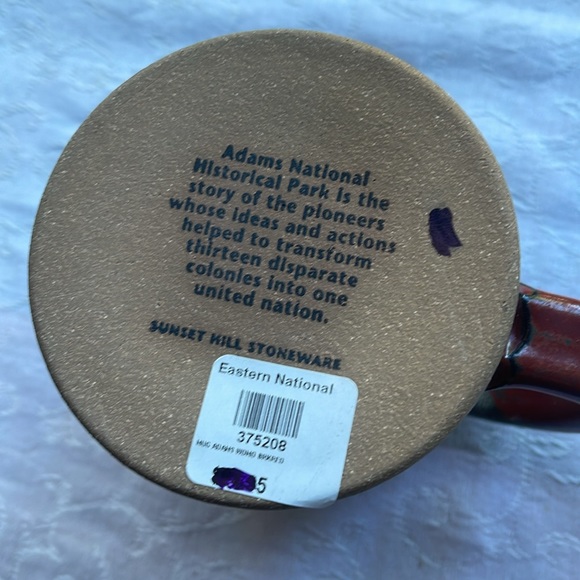 Sunset Hill Stoneware Adams National Historical  Park Mug - Picture 5 of 8